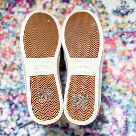 TOMS Women's Paxton Mid Cut Slip-on Forged Iron Grey Suede Faux Fur - Picture 8 of 12